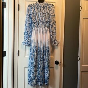 NWT High Neck Floral Dress